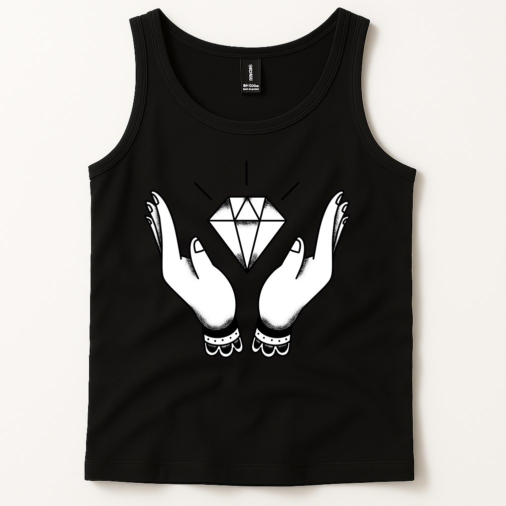 Hands Diamond Tank Top