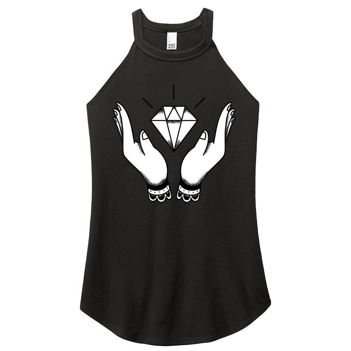 Hands Diamond Women's Perfect Tri Rocker Tank