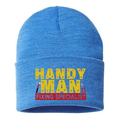 Handy Man Fixing Specialist Sustainable Knit Beanie