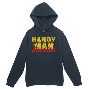 Handy Man Fixing Specialist Urban Pullover Hoodie