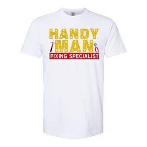 Handy Man Fixing Specialist Softstyle CVC T-Shirt