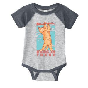 Hang In There Cat Infant Baby Jersey Bodysuit