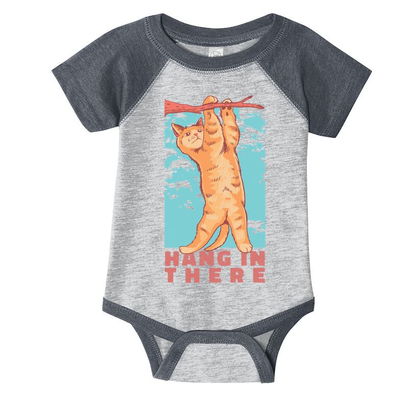 Hang In There Cat Infant Baby Jersey Bodysuit