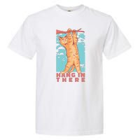 Hang In There Cat Garment-Dyed Heavyweight T-Shirt