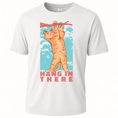 Hang In There Cat Performance Shirt