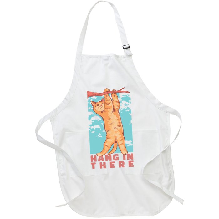 Hang In There Cat Apron
