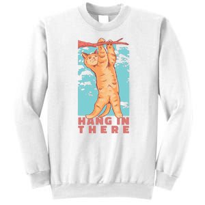 Hang In There Cat Sweatshirt