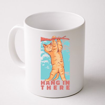 Hang In There Cat Mug