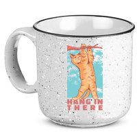 Hang In There Cat 15oz Campfire Ceramic Mug
