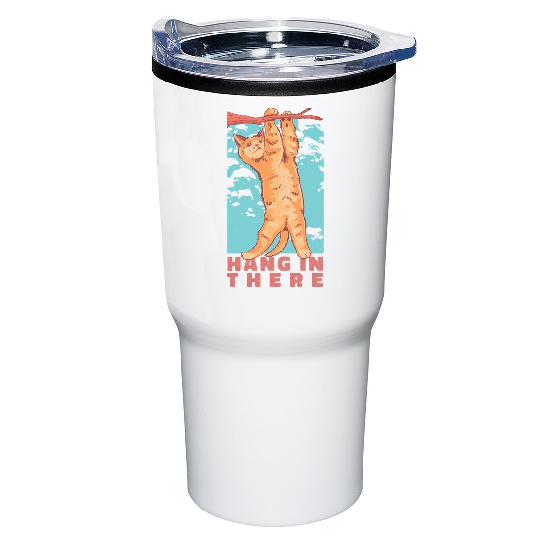 Hang In There Cat Tumbler