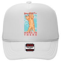 Hang In There Cat Trucker Hat