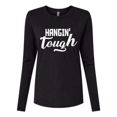 Hangin' Tough Womens Cotton Relaxed Long Sleeve T-Shirt