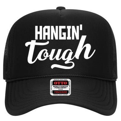 Hangin' Tough High Crown Mesh Back Trucker Hat