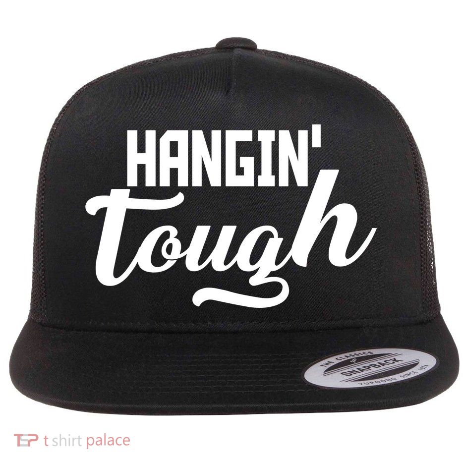 Hangin' Tough Flat Bill Trucker Hat