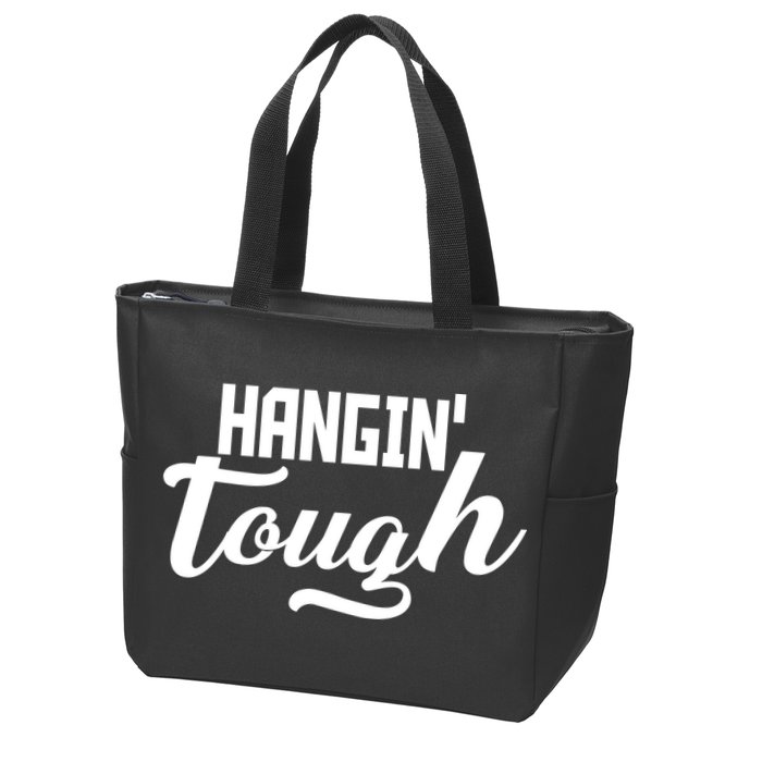 Hangin' Tough Zip Tote Bag