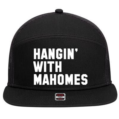Hangin' With Mahomes 7 Panel Mesh Trucker Snapback Hat