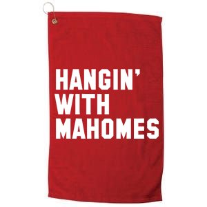 Hangin' With Mahomes Platinum Collection Golf Towel