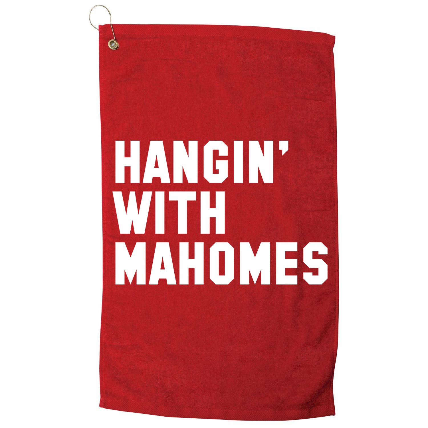 Hangin' With Mahomes Golf Towel