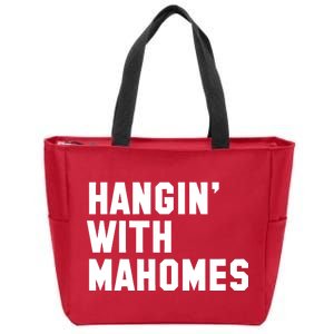 Hangin' With Mahomes Zip Tote Bag