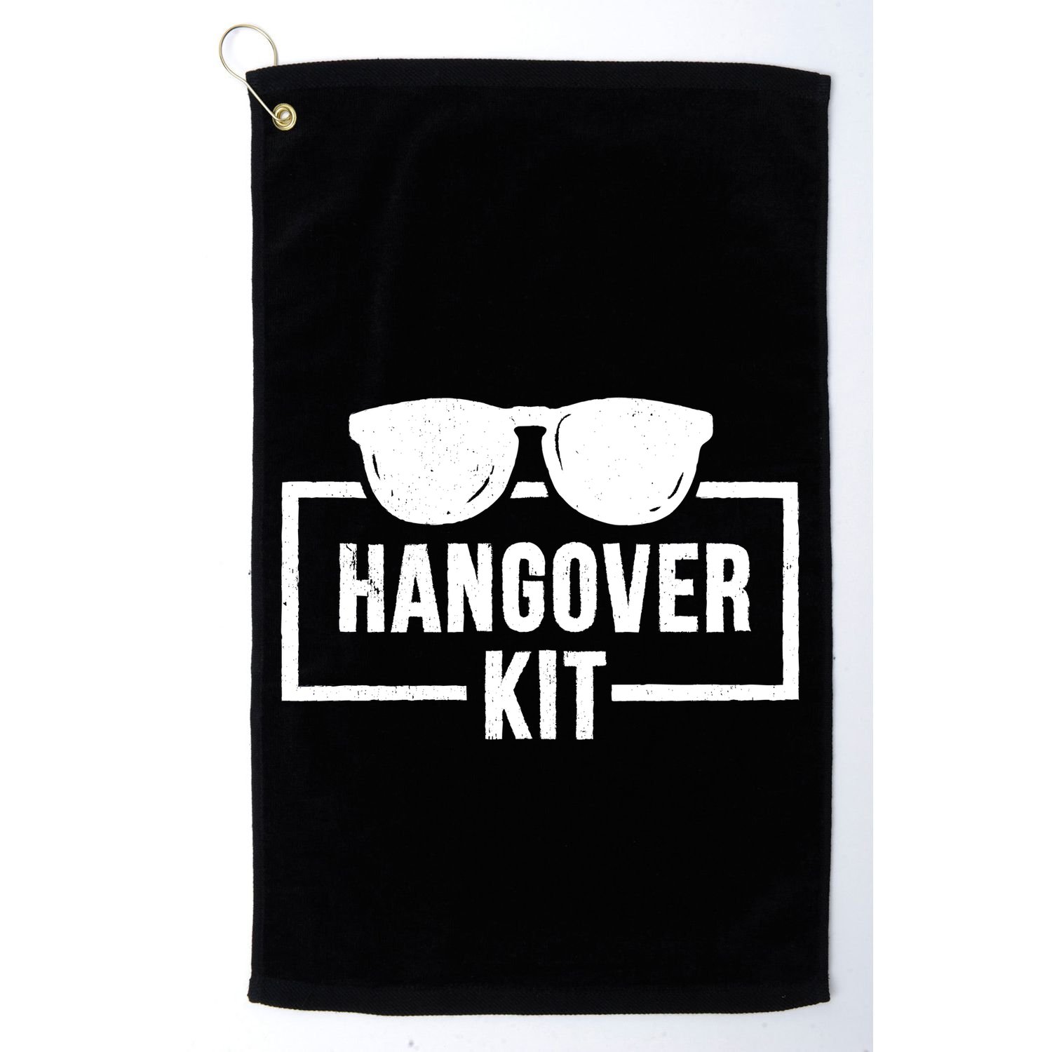Hangover Kit Golf Towel