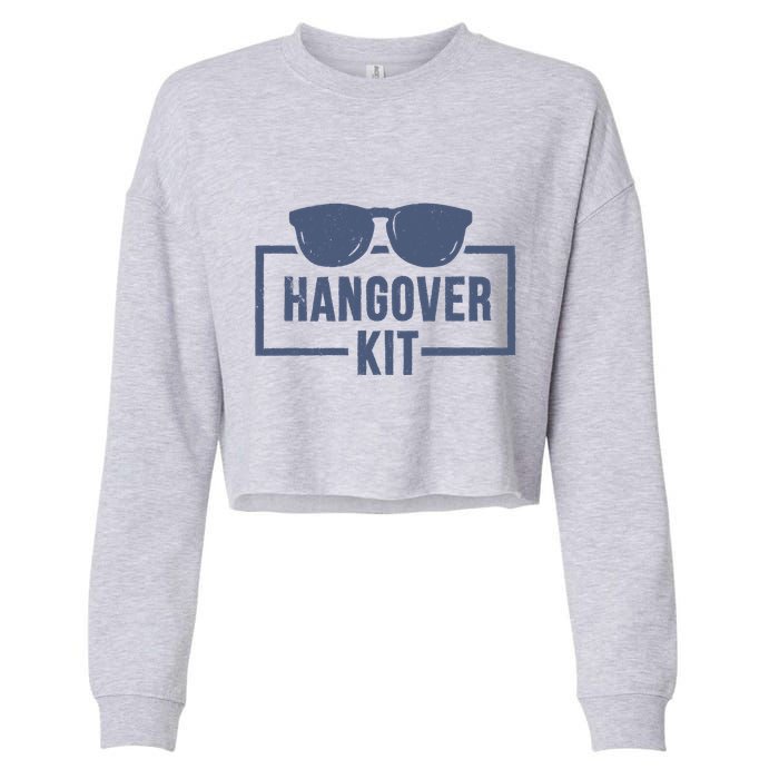 Hangover Kit Cropped Pullover Crew