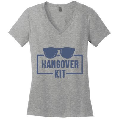 Hangover Kit Women's V-Neck T-Shirt