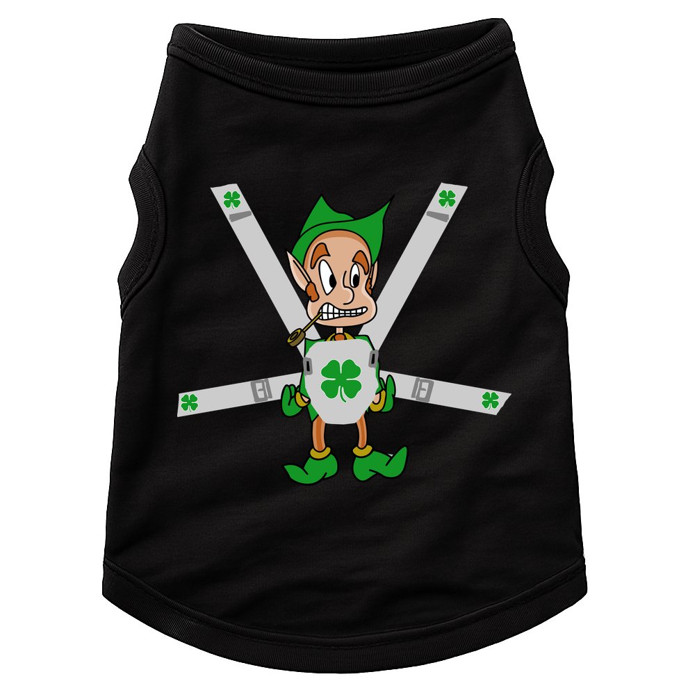 Hangover Leprechaun Irish Baby  Doggie Tank