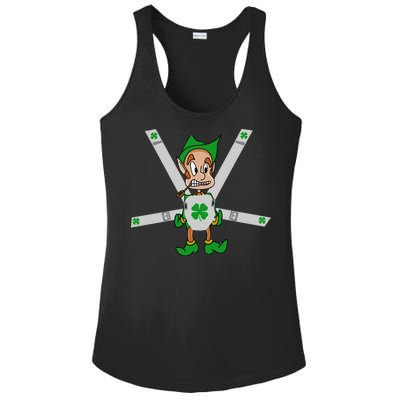 Hangover Leprechaun Irish Baby  Ladies PosiCharge Competitor Racerback Tank