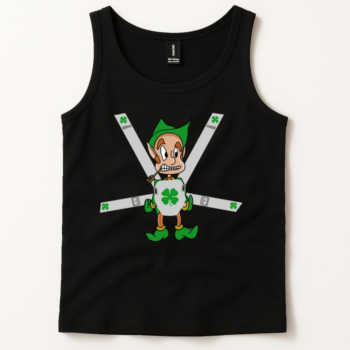 Hangover Leprechaun Irish Baby  Tank Top