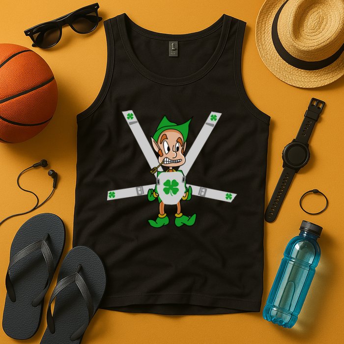 Hangover Leprechaun Irish Baby  Tank Top
