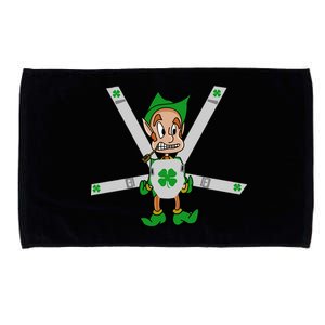 Hangover Leprechaun Irish Baby  Microfiber Hand Towel