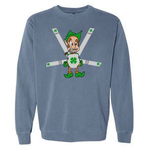 Hangover Leprechaun Irish Baby  Garment-Dyed Sweatshirt