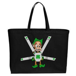 Hangover Leprechaun Irish Baby  Cotton Canvas Jumbo Tote