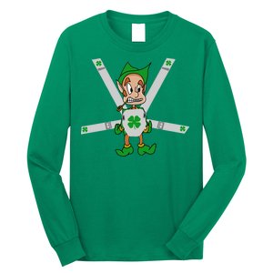 Hangover Leprechaun Irish Baby  Long Sleeve Shirt