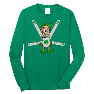 Hangover Leprechaun Irish Baby  Long Sleeve Shirt