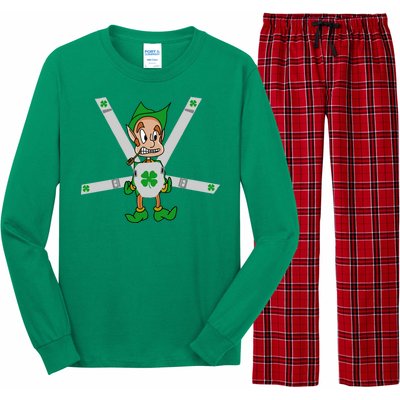 Hangover Leprechaun Irish Baby  Long Sleeve Pajama Set