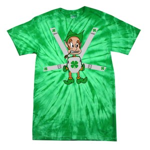 Hangover Leprechaun Irish Baby  Tie-Dye T-Shirt