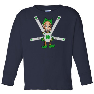 Hangover Leprechaun Irish Baby  Toddler Long Sleeve Shirt