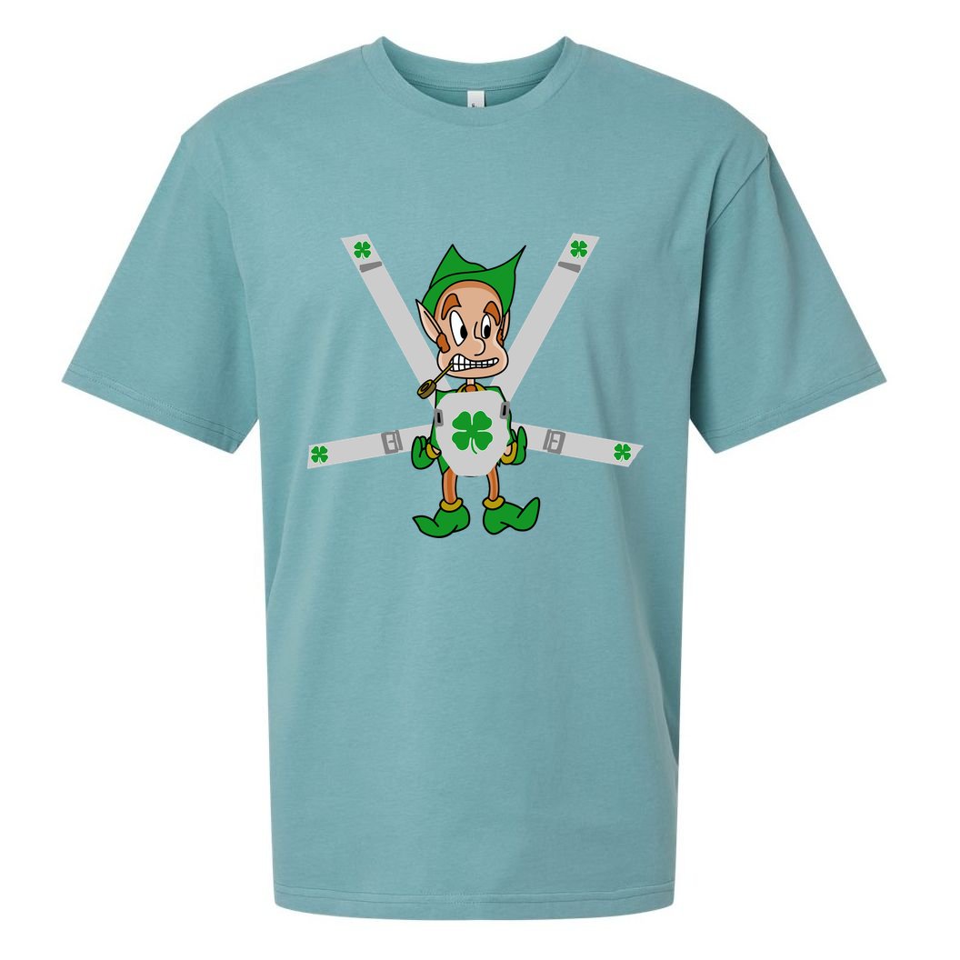 Hangover Leprechaun Irish Baby  Sueded Cloud Jersey T-Shirt