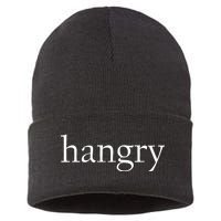 Hangry Classy Logo Sustainable Knit Beanie