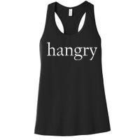 Hangry Classy Logo Women's Racerback Tank