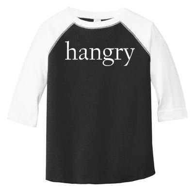 Hangry Classy Logo Toddler Fine Jersey T-Shirt