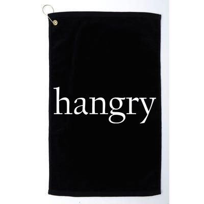 Hangry Classy Logo Golf Towel