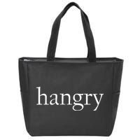 Hangry Classy Logo Zip Tote Bag