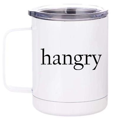 Hangry Classy Logo 12 oz Stainless Steel Tumbler Cup