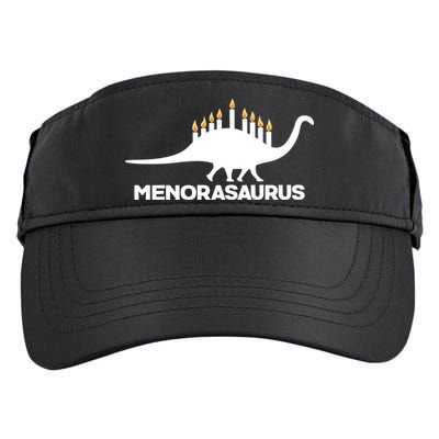 Hanukkah Menorah Dinosaur Adult Drive Performance Visor