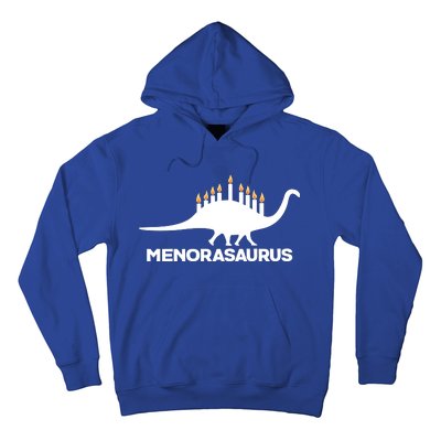 Hanukkah Menorah Dinosaur Hoodie