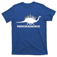 Hanukkah Menorah Dinosaur T-Shirt