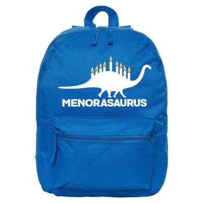 Hanukkah Menorah Dinosaur 16 in Basic Backpack