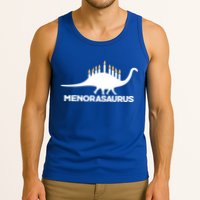Hanukkah Menorah Dinosaur Tank Top